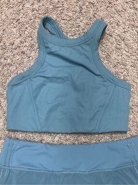 Lululemon eucalyptus sports bra sz 6